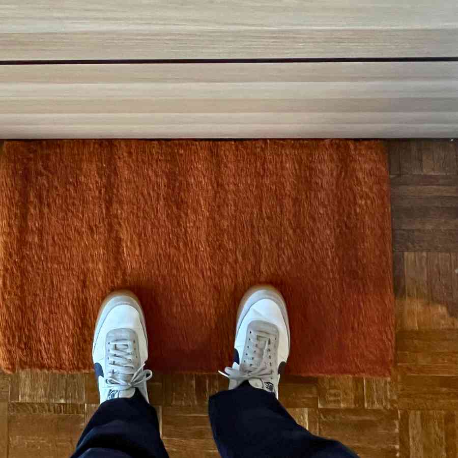 indoor doormat copper color