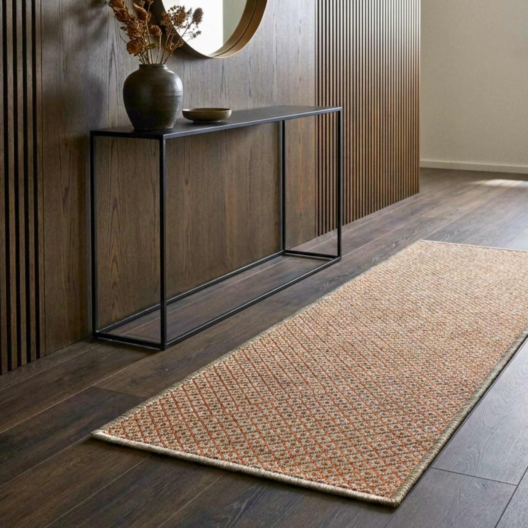 The Spun Copper & Fique Grid