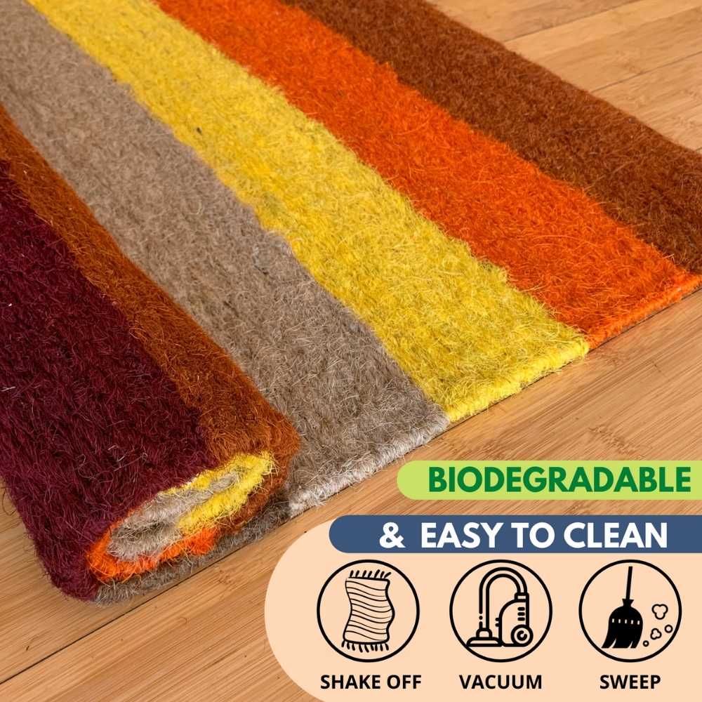 mustard sisal rug Indoor DoorMat 