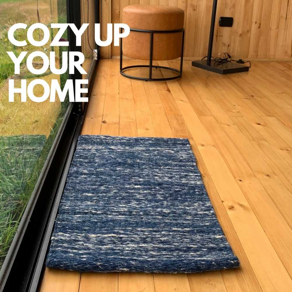 Blue Sisal Rug  DoorMat 