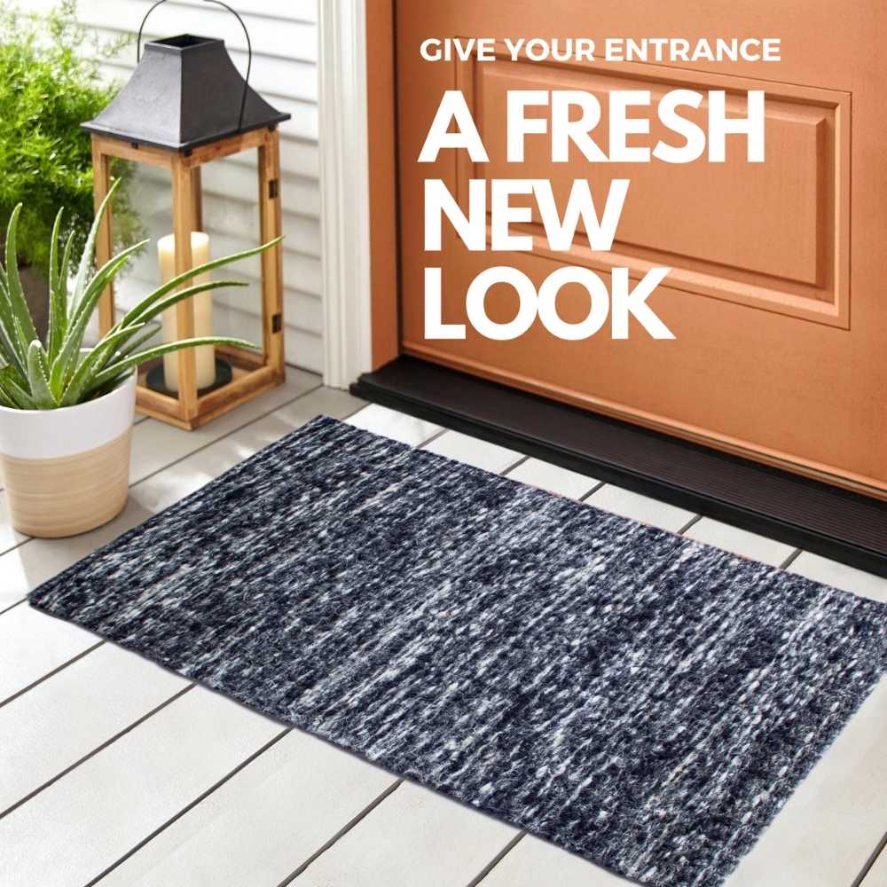Black Indoor Door Mat 